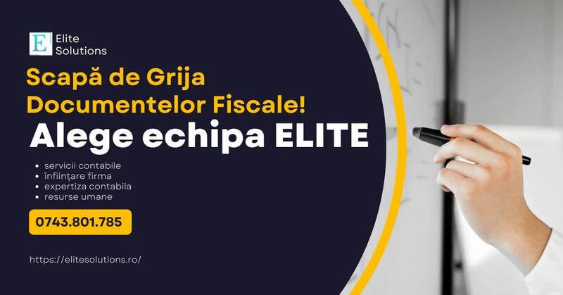 Elite Solutions - servicii profesionale contabilitate Bucuresti, Brasov, Bacau si online,